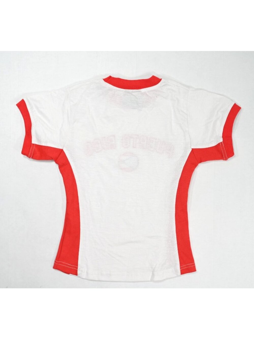 Puerto Rico Baby Ringer Tee in White Red - Picture 2 of 3